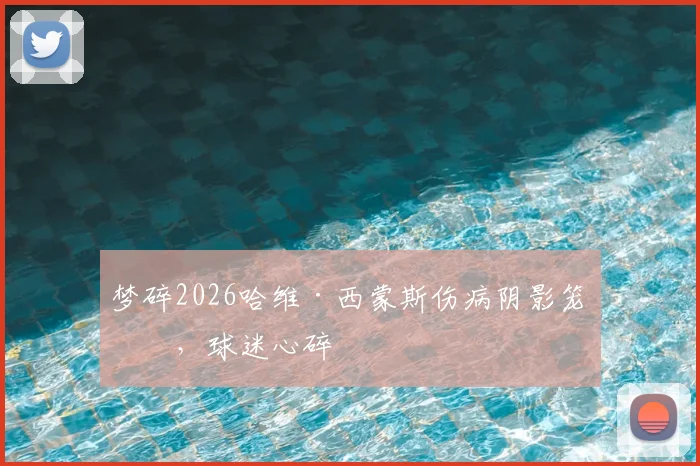 梦碎2026哈维·西蒙斯伤病阴影笼罩,球迷心碎